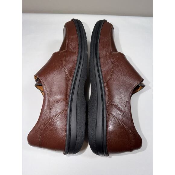 Berkemann Stretch Germany Markus Hook & Loop Brown Leather Men’s Shoes Sz UK 10 main image 11